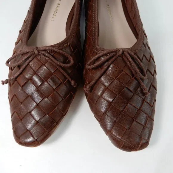 Loeffler Randall Brown Woven Flats - Picture 7 of 16